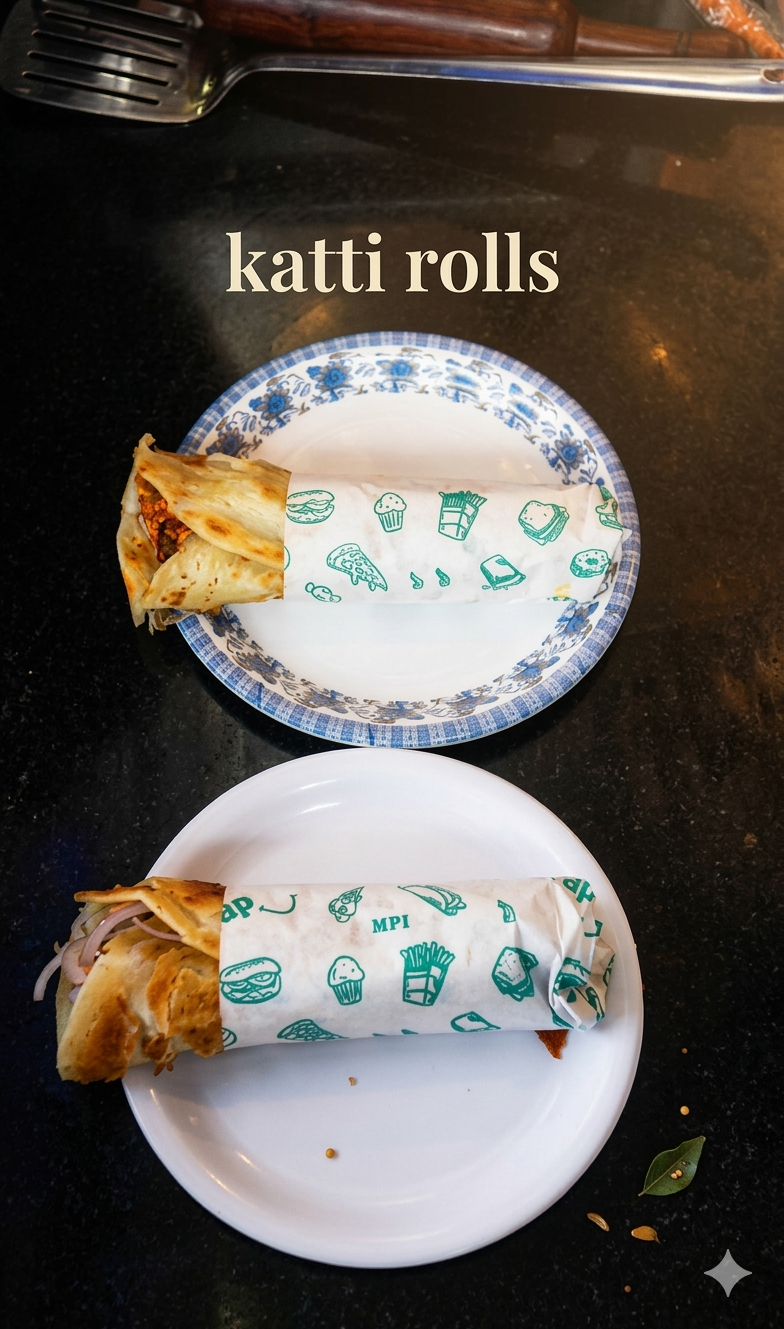 Kolkata Kati Rolls