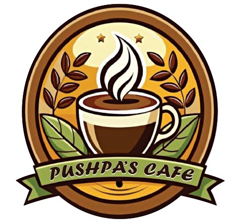 Pushpa's Cafe Logo